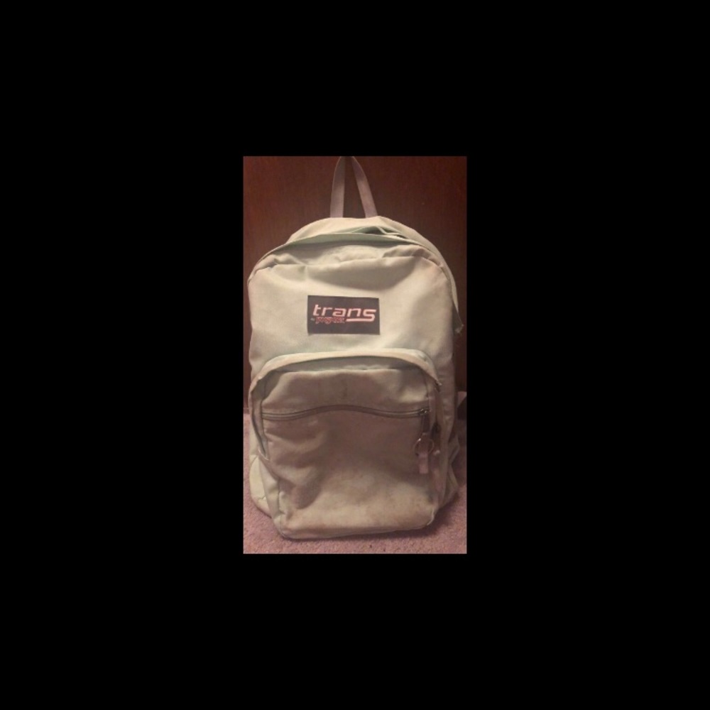 trans jansport bookbag🥀